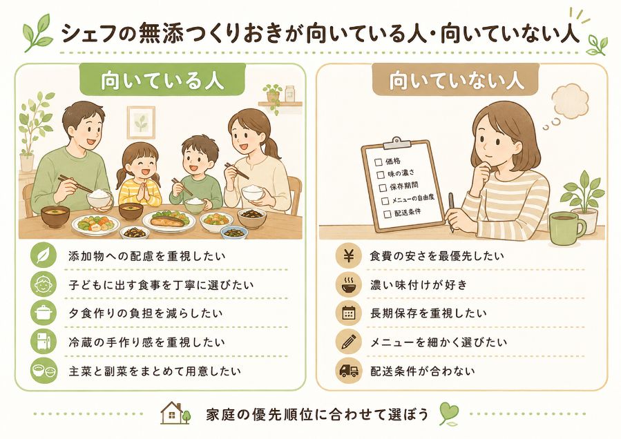向いている人・向いていない人の比較