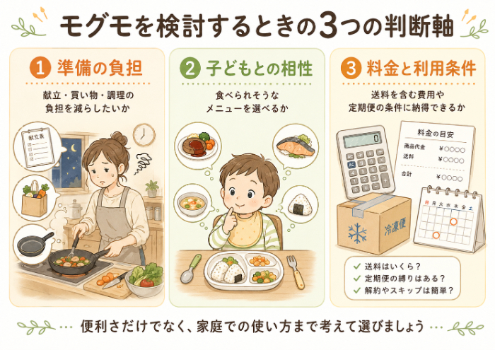 モグモ申込み判断の3軸
